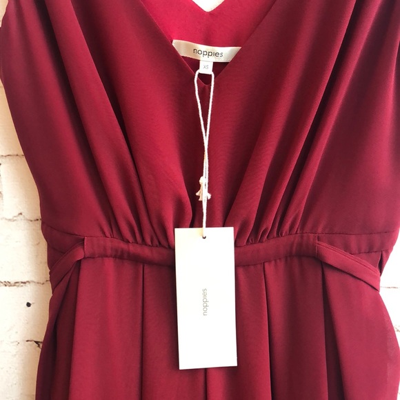 Noppies Maternity Dress Red - Picture 3 of 4